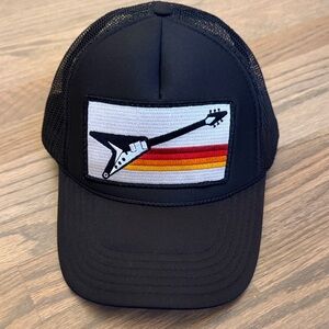 “Rare” Vintage Aviator Nation Guitar Trucker Hat